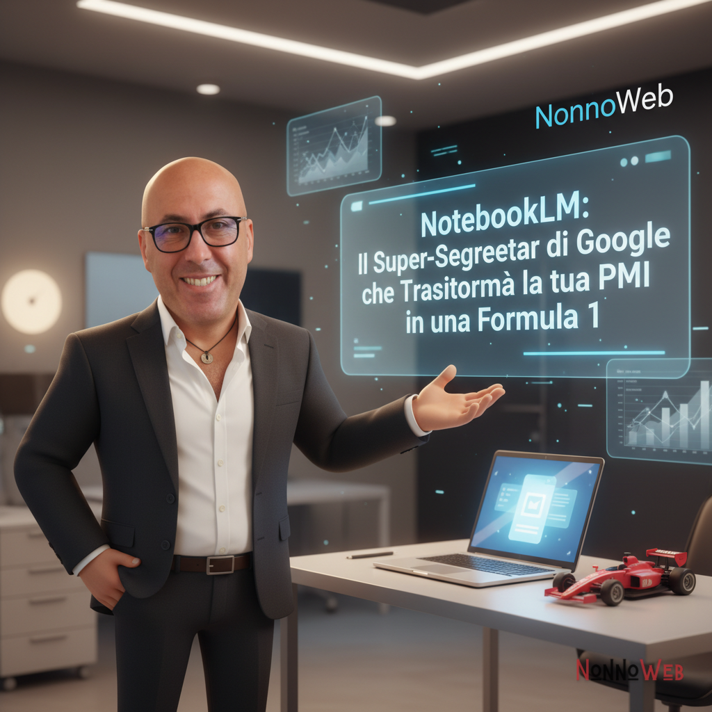 NotebookLM: Il Super-Segretario di Google che Trasformerà la tua PMI in una Formula 1